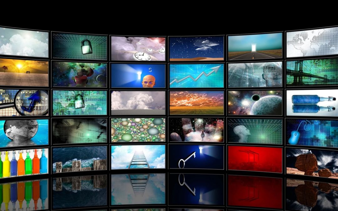 Picture of televisions for article about television overlay technology
